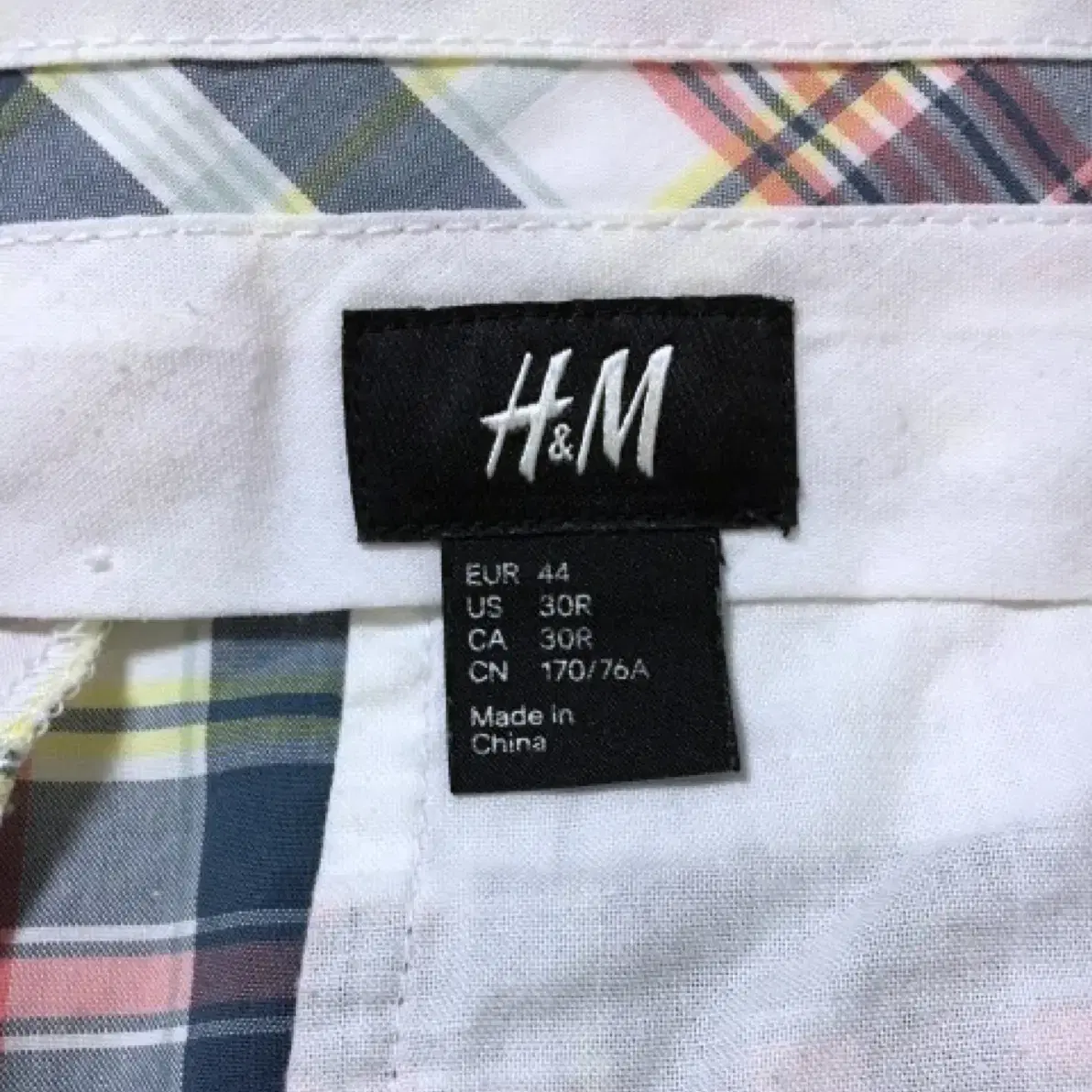 h&m 패치워크 프렙스터 프랩스터 반바지 28