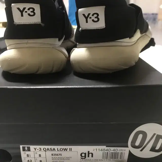 Y-3 Qasa Low 2 콰사로우 2 사이즈 265