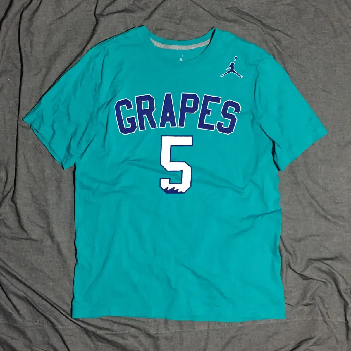 AJ retro 5 grapes outfit 티셔츠 Sz Large