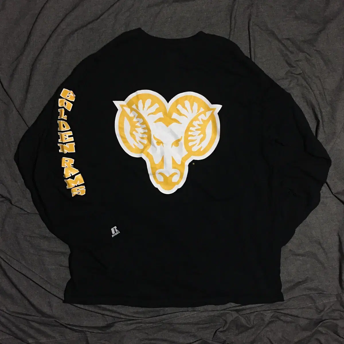 Russell West Chester Univ L/S 티셔츠 Sz L