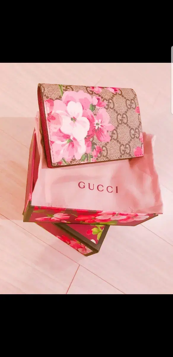 [GUCCI]구찌 블룸 카드지갑