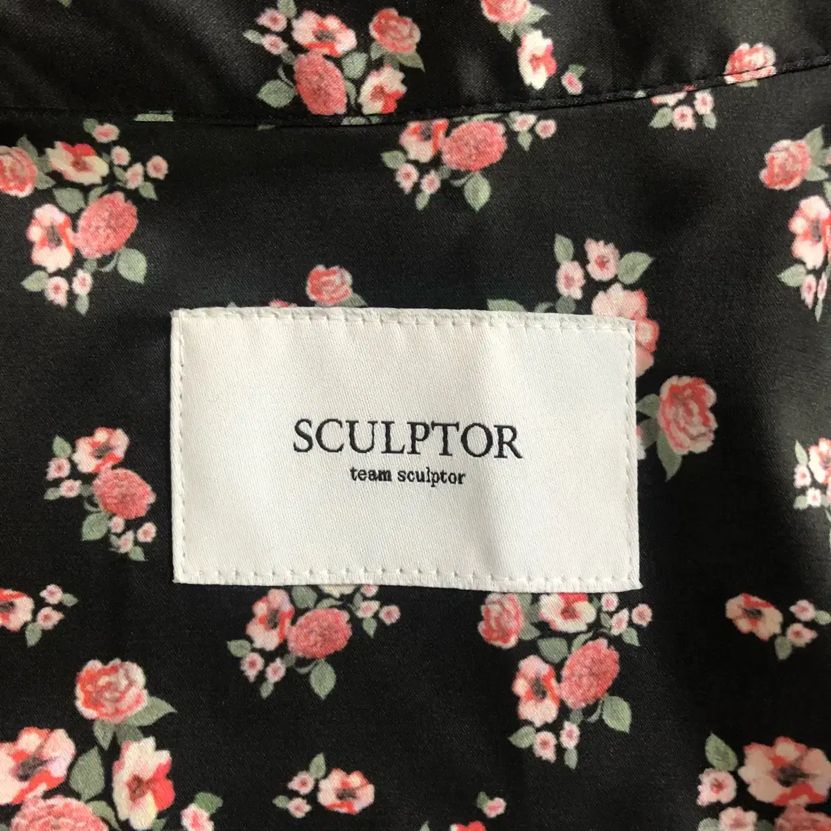 스컬프터 sculptor floral shirts