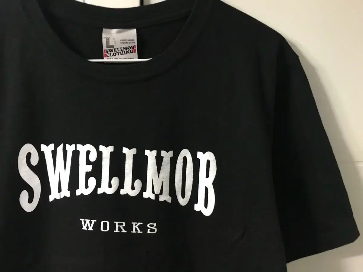 Swellmob Logo Black T-Shirt