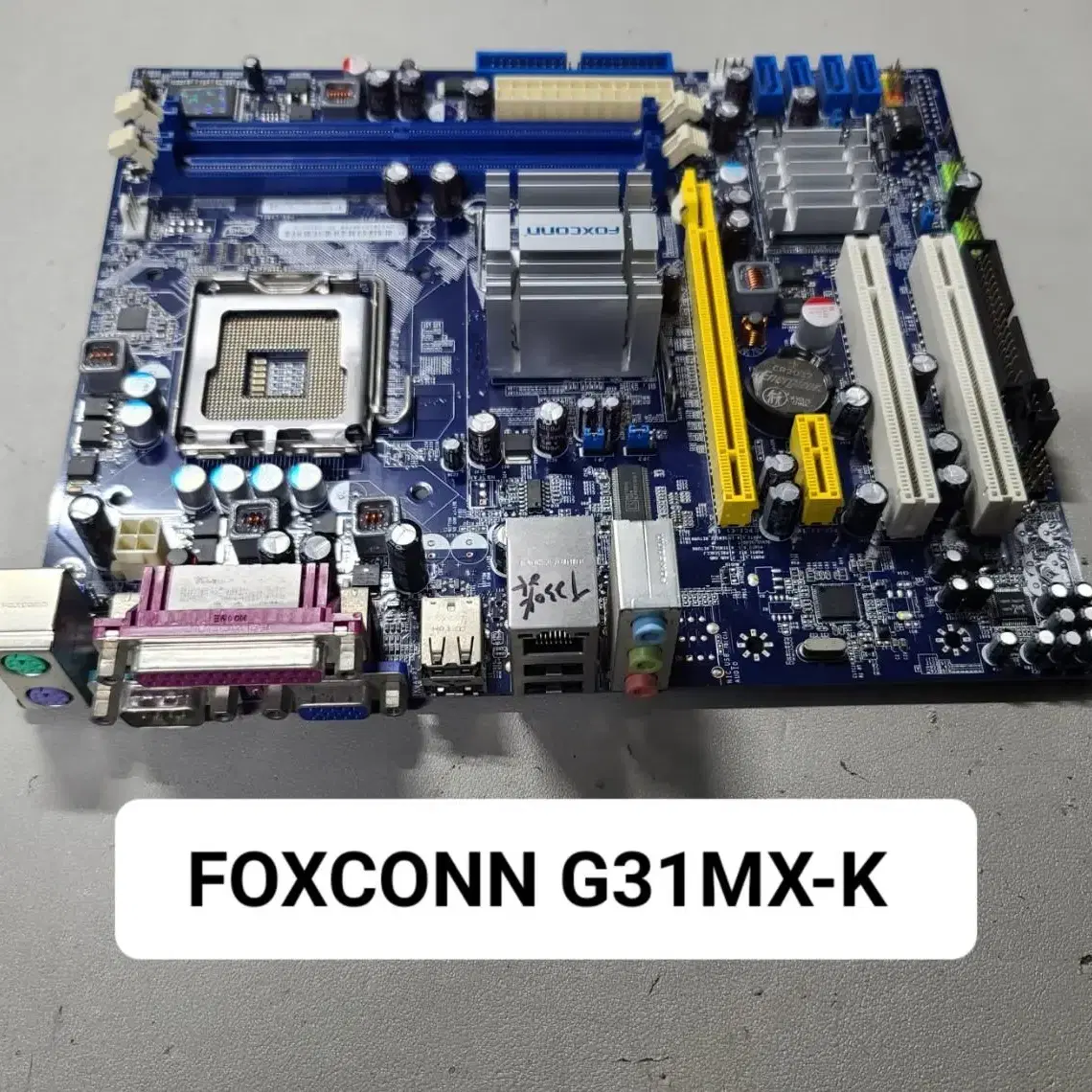 Foxconn G31MX-K, 인텔775소켓 중고메인보드