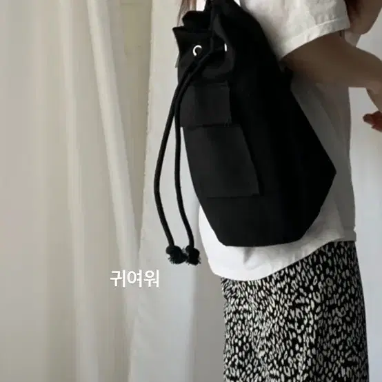 (새상품)버킷백 ecobag