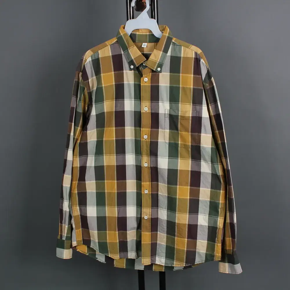 Casual Brown Check Shirt 100 105