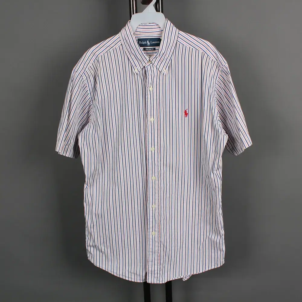 Polo stripe short sleeve shirt 100 105