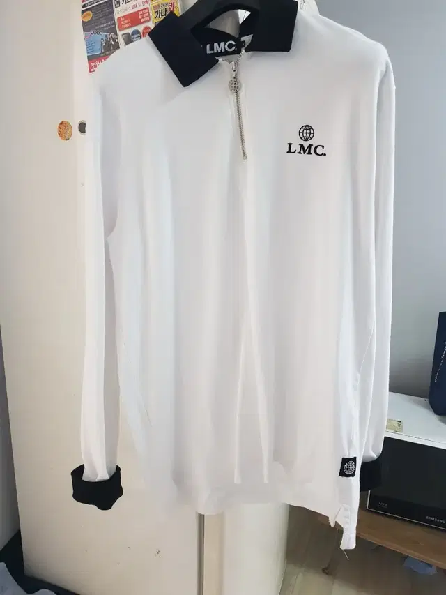 LMC 긴팔카라티 L사이즈