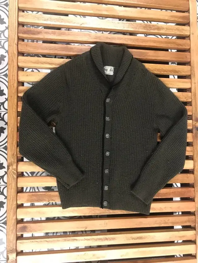 빈티지 숄카라 가디건 1950s SHAWL CARDIGAN