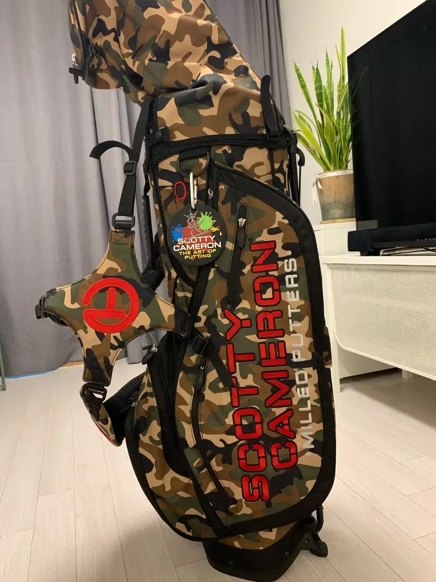 Scotty Cameron Camo Golf Bag Standback Putter Cover