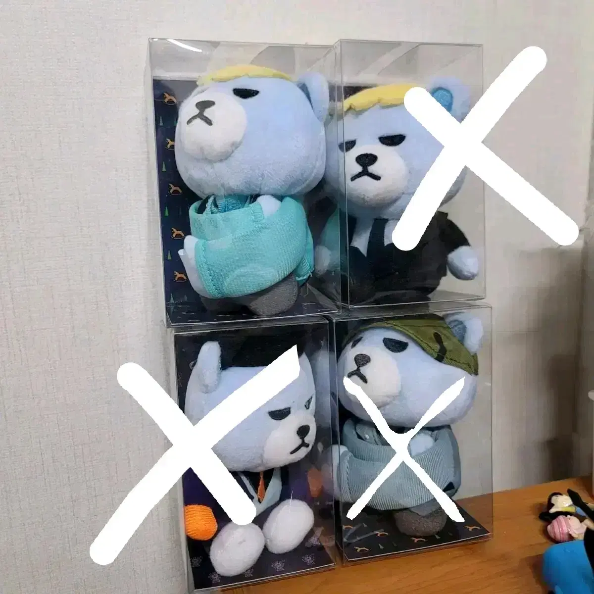 빅뱅 krunk 콜라보 팔목인형  승리 탑 대성 yg공식 미개봉