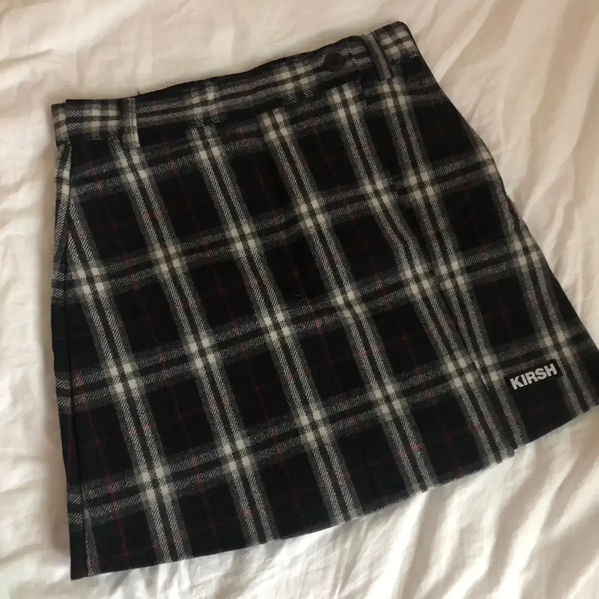 Kirsh check skirt