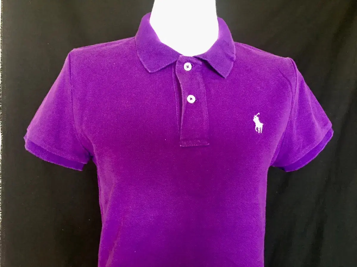 Ralph Lauren Skinny Polo Collar Tee (55)