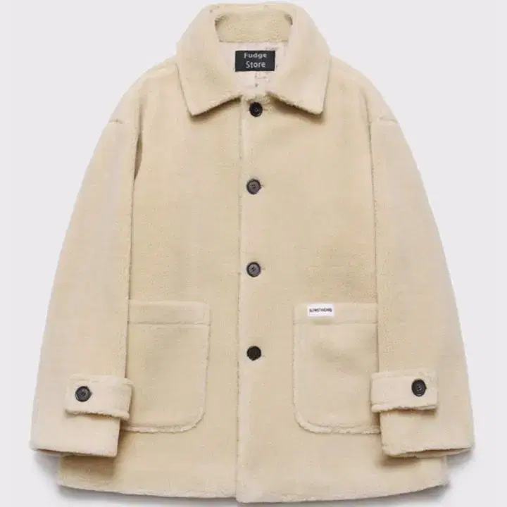 라퍼지스토어 Fleece Over Half Coat_Beige