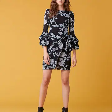 Dvf faridah hot sale dress