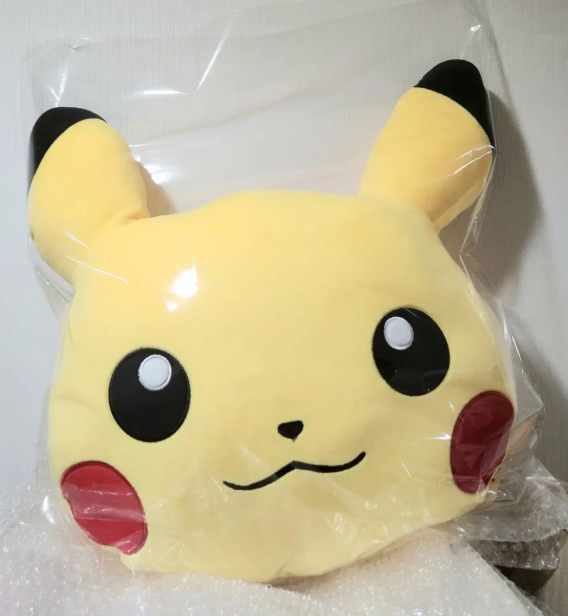 Pokemon Pikachu fluffy face cushion doll for sale~.