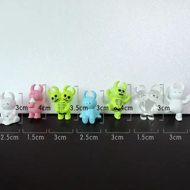 mini Uamou 미니우아모우 7종세트 키덜트 아트피규어