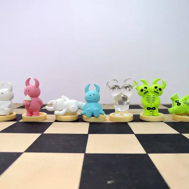 mini Uamou 미니우아모우 7종세트 키덜트 아트피규어