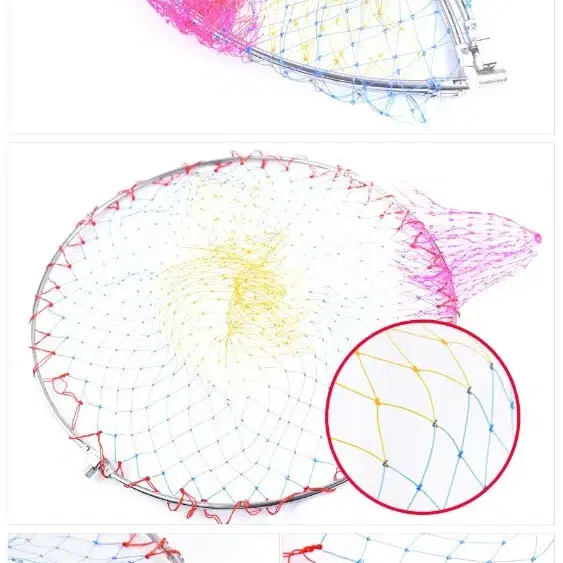 스테인레스 경심뜰채망 55cm 낚시 새상품