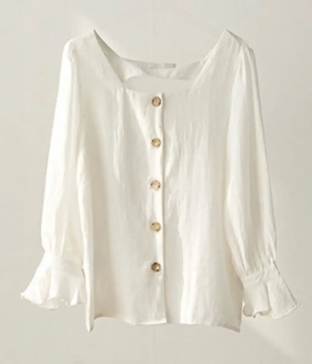 Ruffled blouse for retail