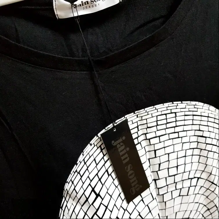 JAIN SONG Boxy Mirrorball Tshirt