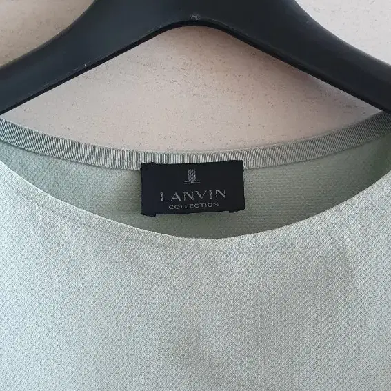 (정품) LANVIN  러플 티블라웃