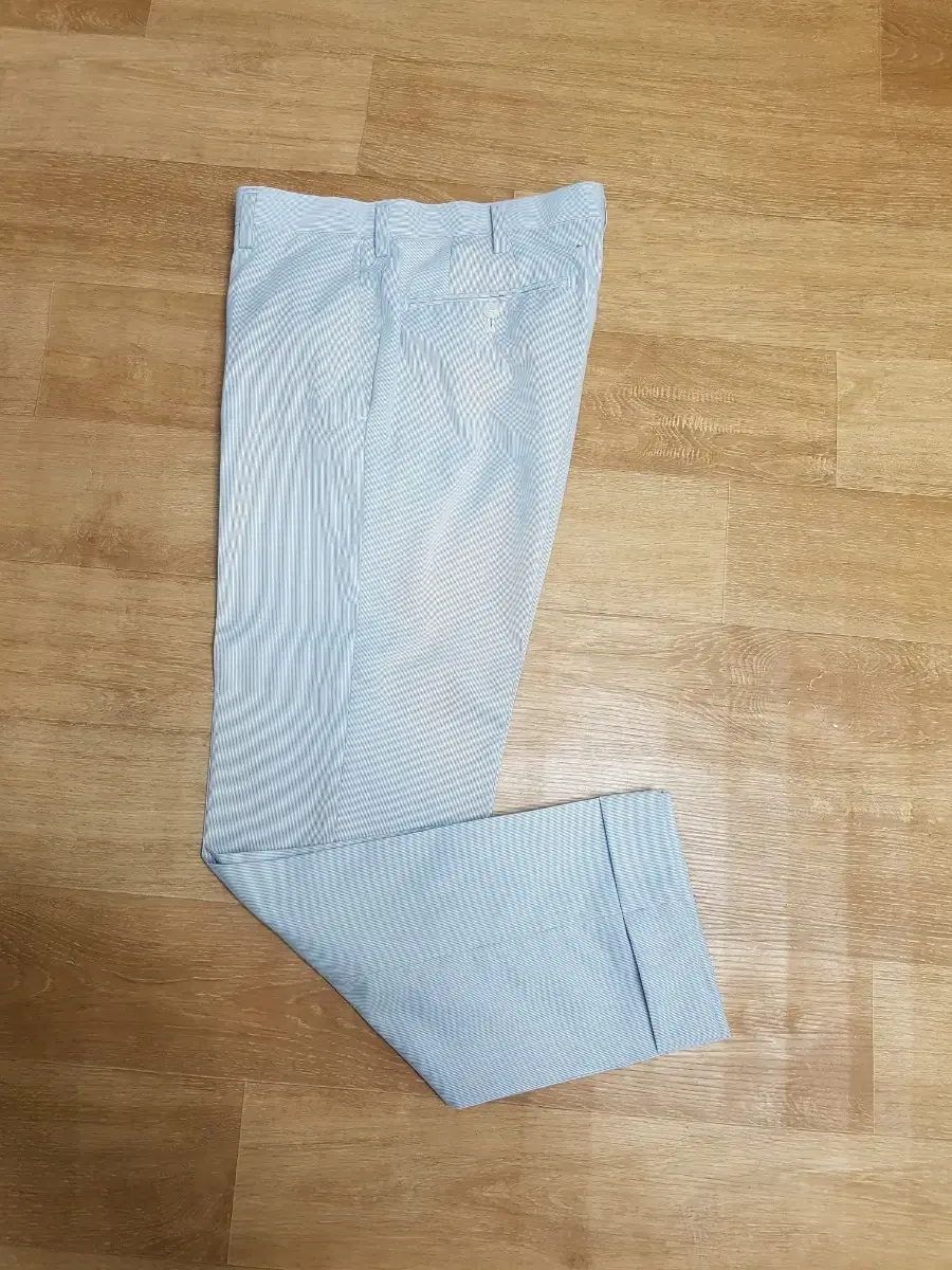 Uniqlo bloo striped cotton pants