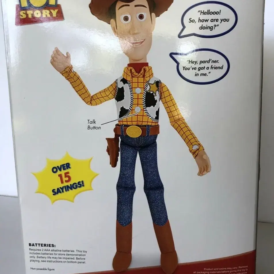 토이스토리 우디 toy story 씽크웨이