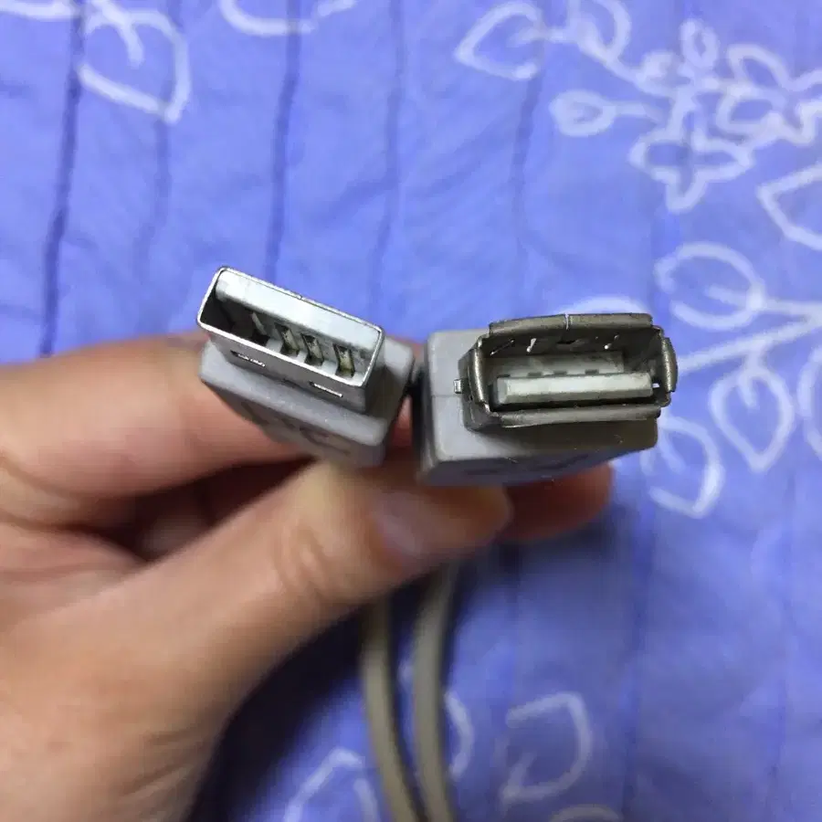 usb 연결 케이블선