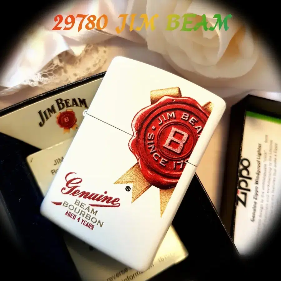 정품 29780 JIM BEAM 미개봉 새 지포라이터