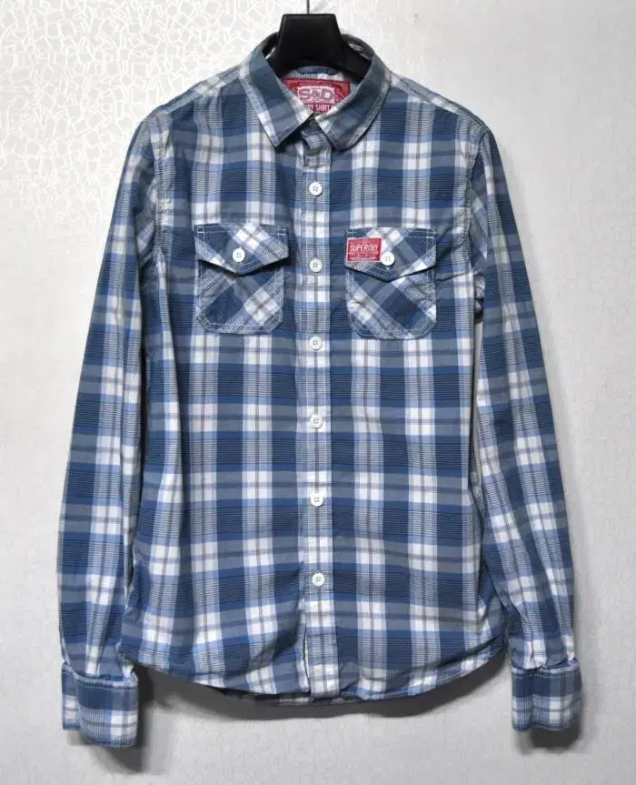 Superdry/Men's Check Shirt (Size 95)