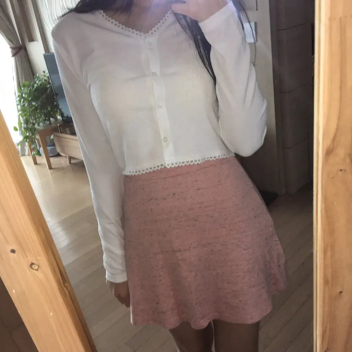 [xs] aa hiperion skirt pink