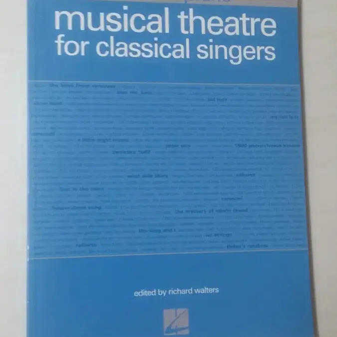 musical theatre for classical singers(새책