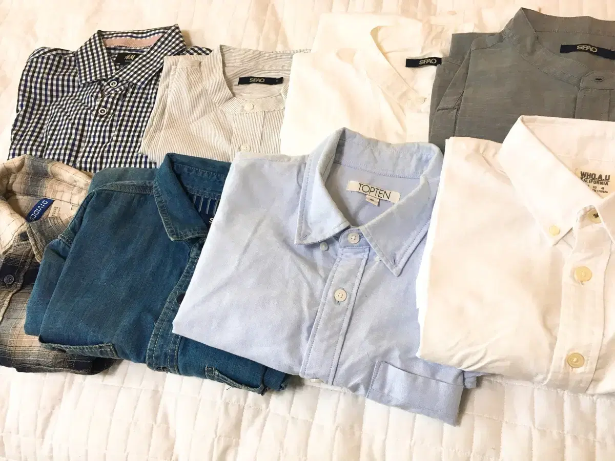 H&M huayu spao topten (top ten) shirt sells 8 shirts