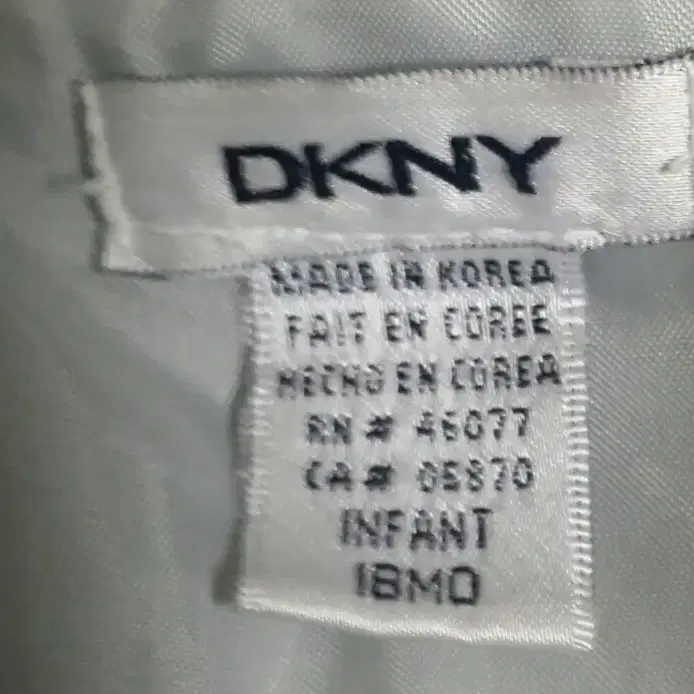 [18M]  DKNY 키즈 패딩점퍼