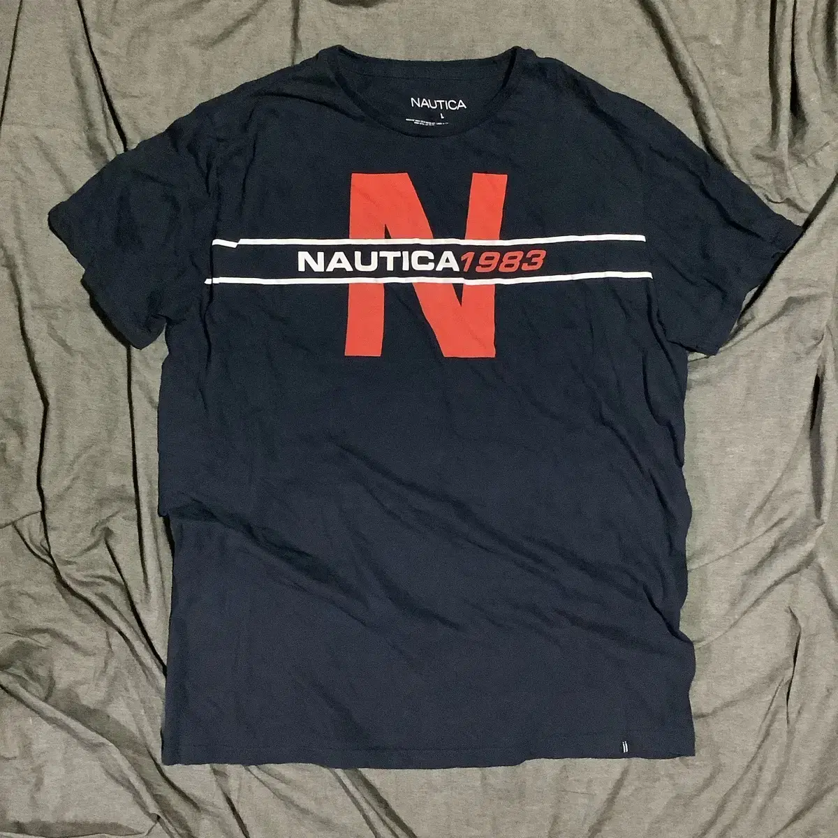 Nautica S/S T-Shirts Sz Large