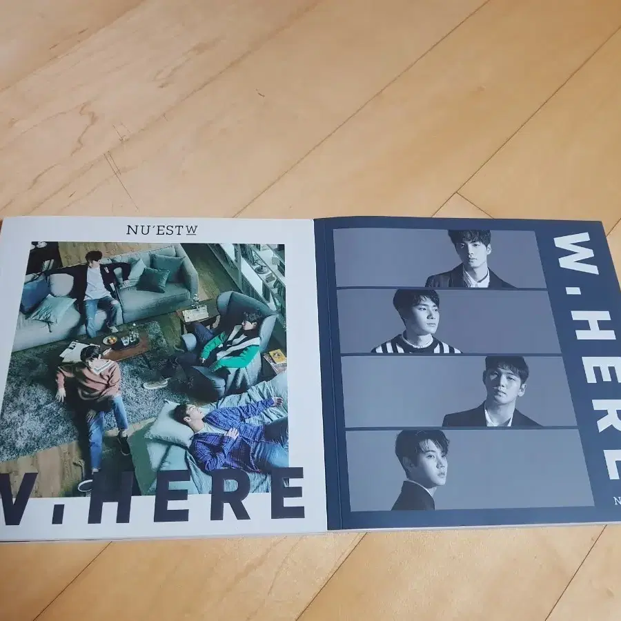 뉴이스트w W.HERE 앨범 풀셋