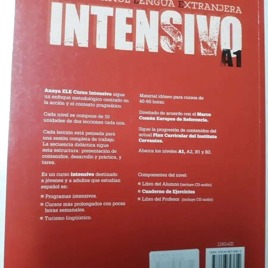 스페인어 회화 Intensivo A1 (새책)