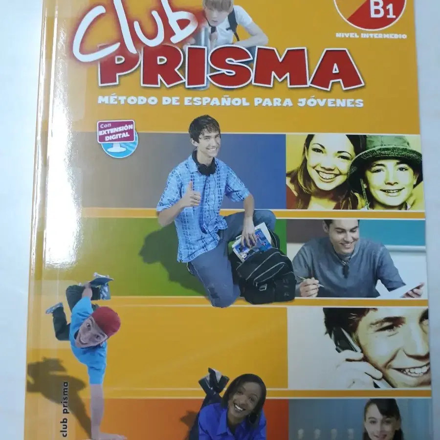 스페인어 회화 club prisma A2 B1 +cd (새책)