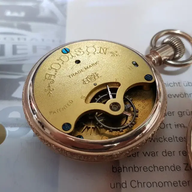 여성용, 회중시계. Addison Pocket Watch.