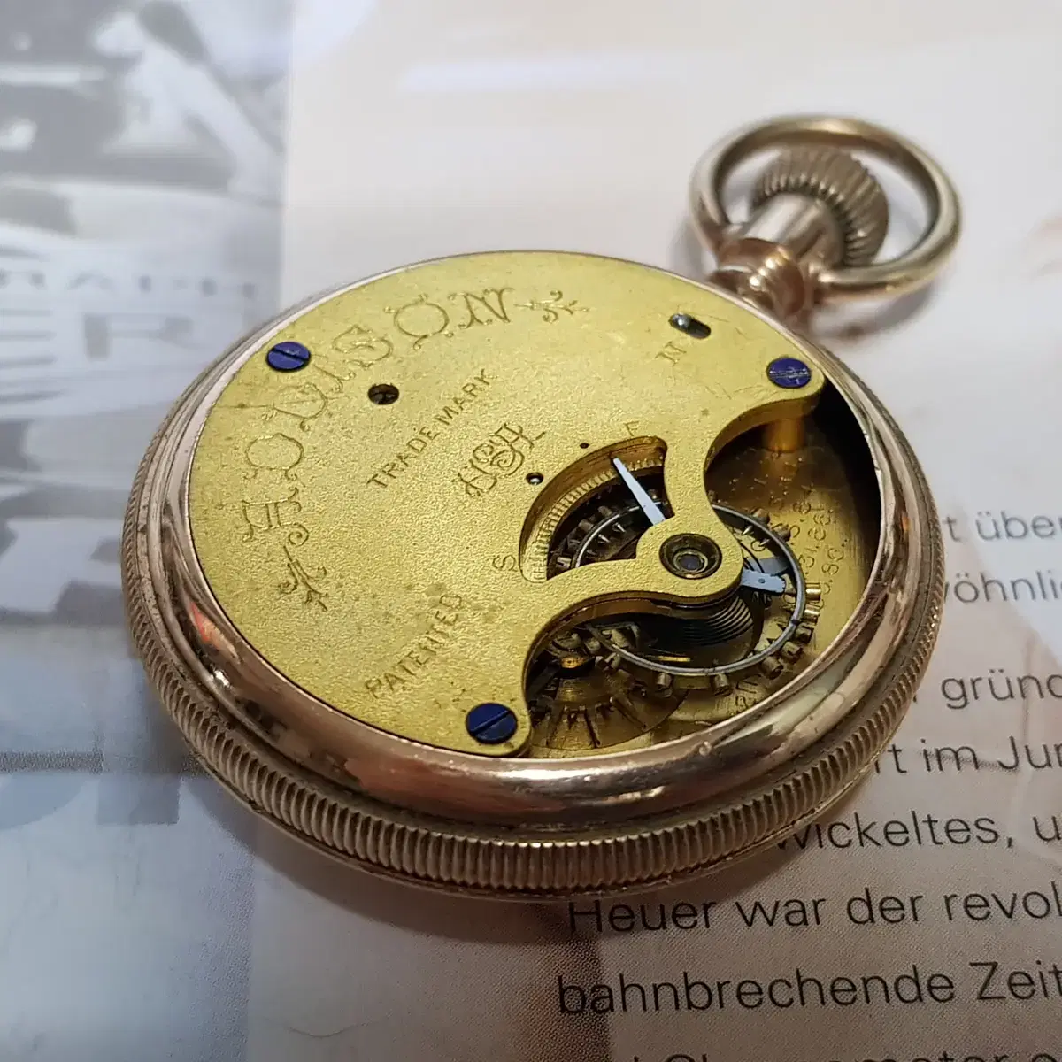 여성용, 회중시계. Addison Pocket Watch.