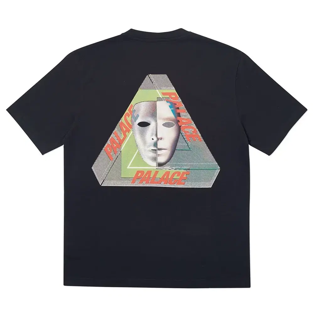 [M] PALACE Tribuli Short Sleeve Black / PALACE Tribuli Masked T-shirt