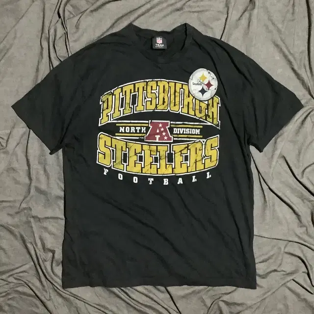 NFL Team Apparel S/S Steelers 티셔츠 Sz XL