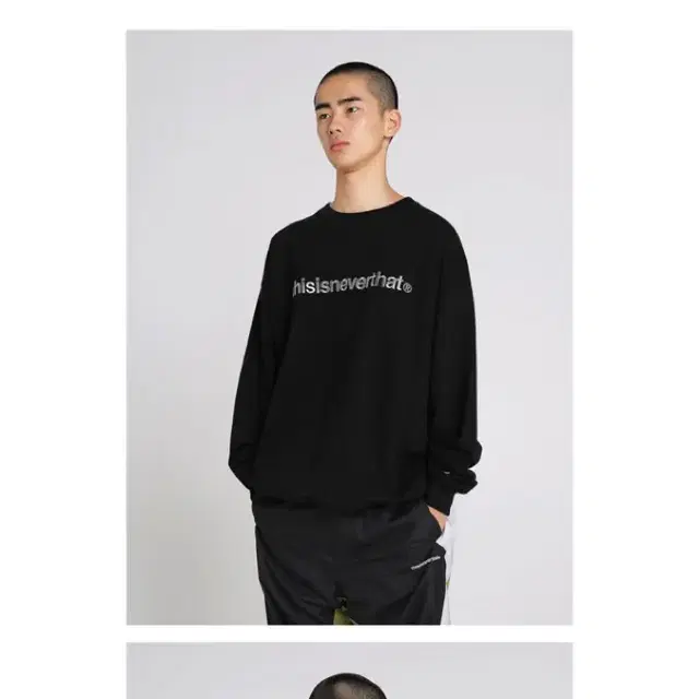 [S] 정품 디스이즈네버댓 기모 맨투맨 T-Logo Crewneck