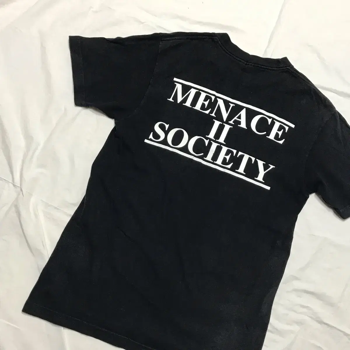 슈프림 menace ii society 프린팅 티셔츠