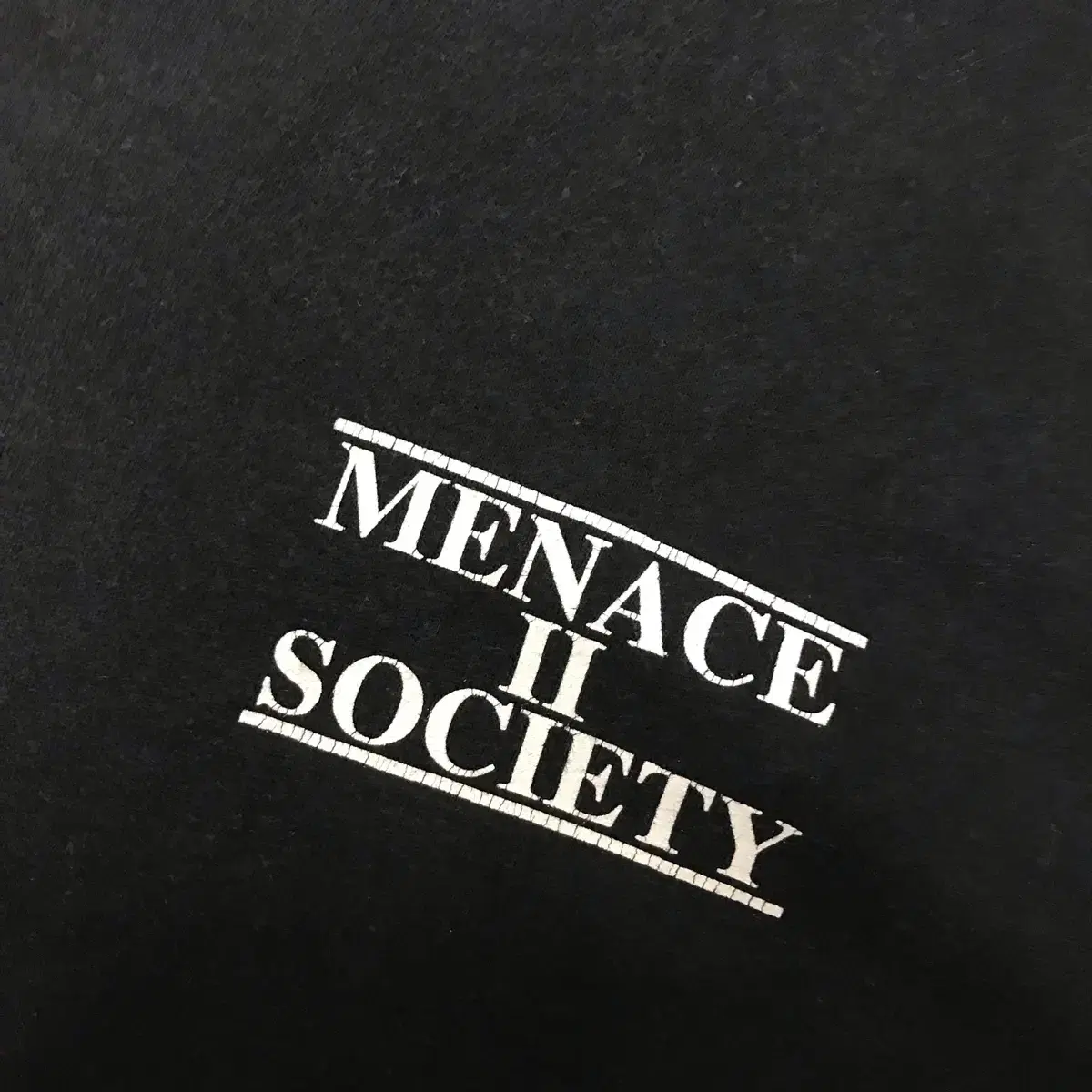 슈프림 menace ii society 프린팅 티셔츠