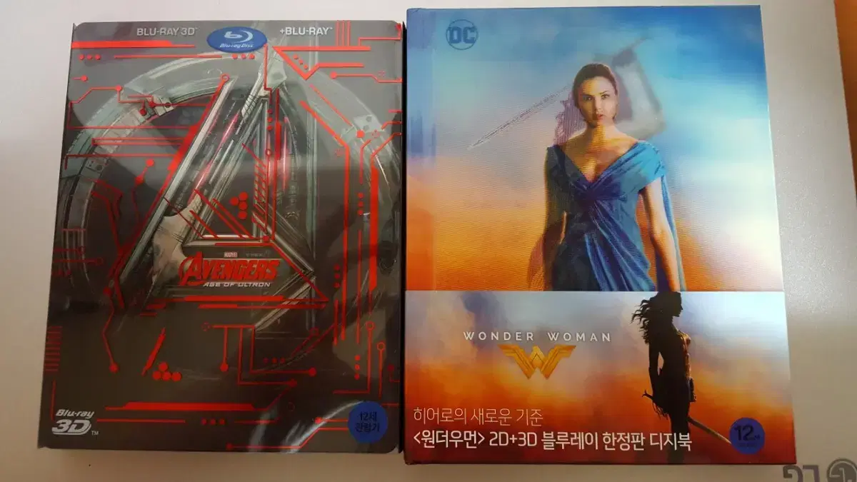 에이지 오브 울트론, 원더우먼 블루레이 일괄