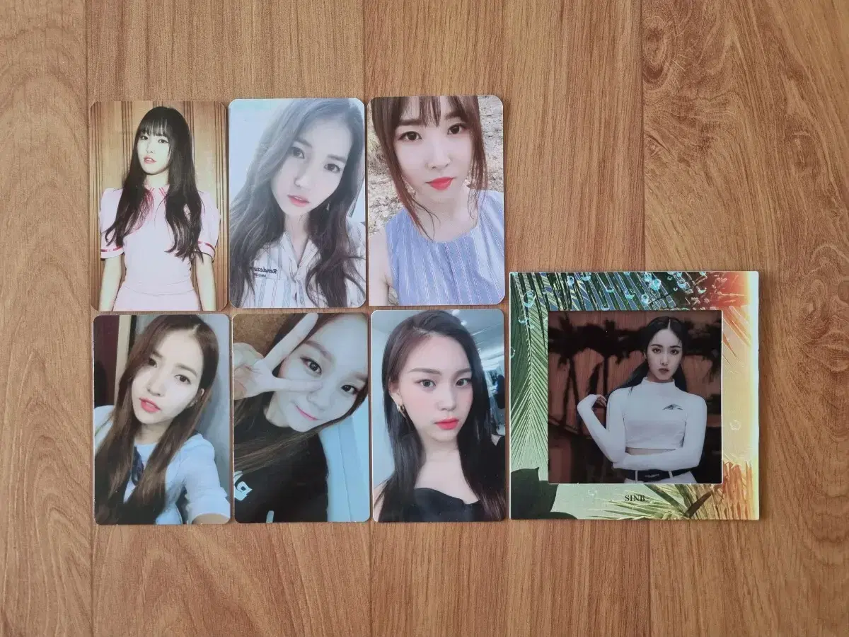 If you listen to your gfriends, yeoreum rain, tropical night photocard (kard)