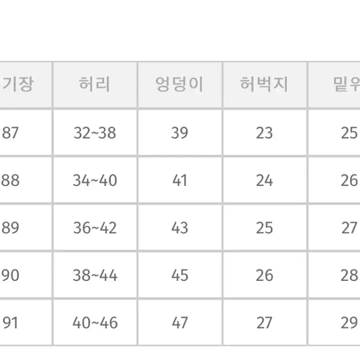 육육걸즈 슬림속밴드슬랙스 L