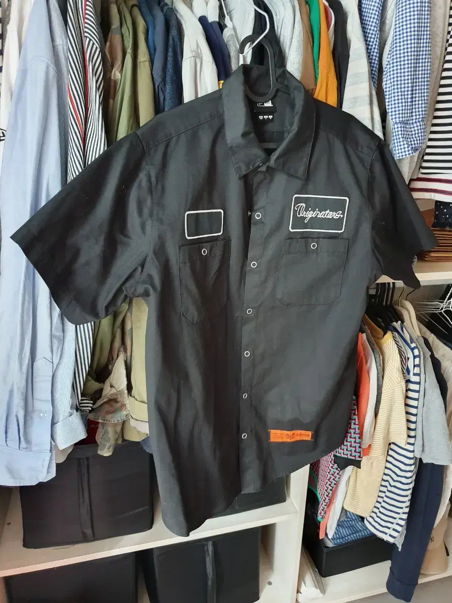 New Era Workshirt Black